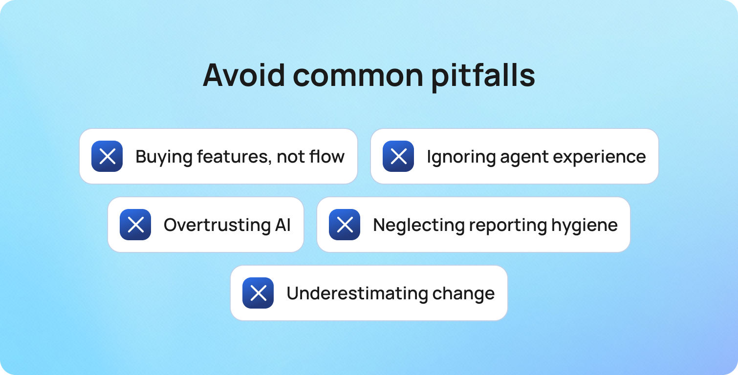 Avoid 5 common pitfalls