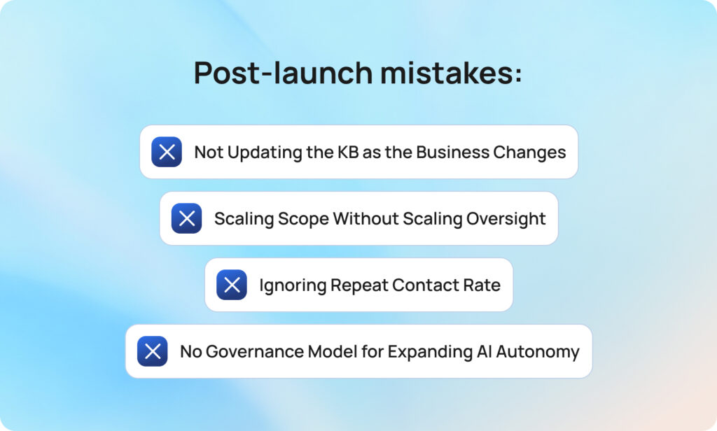 Post-Launch Mistakes: What Goes Wrong When You Scale?